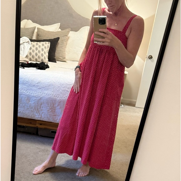 Tuckernuck Red Geneva Maxi dress - Picture 3 of 5